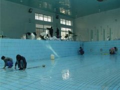 惠州游泳馆水池防水补漏工程